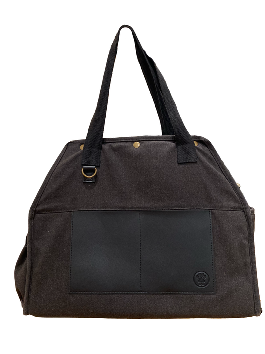 'The Daily' Packable Pet Carrier-M-Black