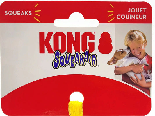 KONG Airdog Squeakair Tennis Balls 3 Ct XS Dog Fetch Toy
