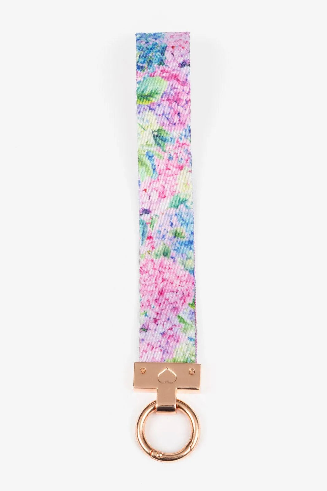 Hydrangea Haven Wristlet Keychain