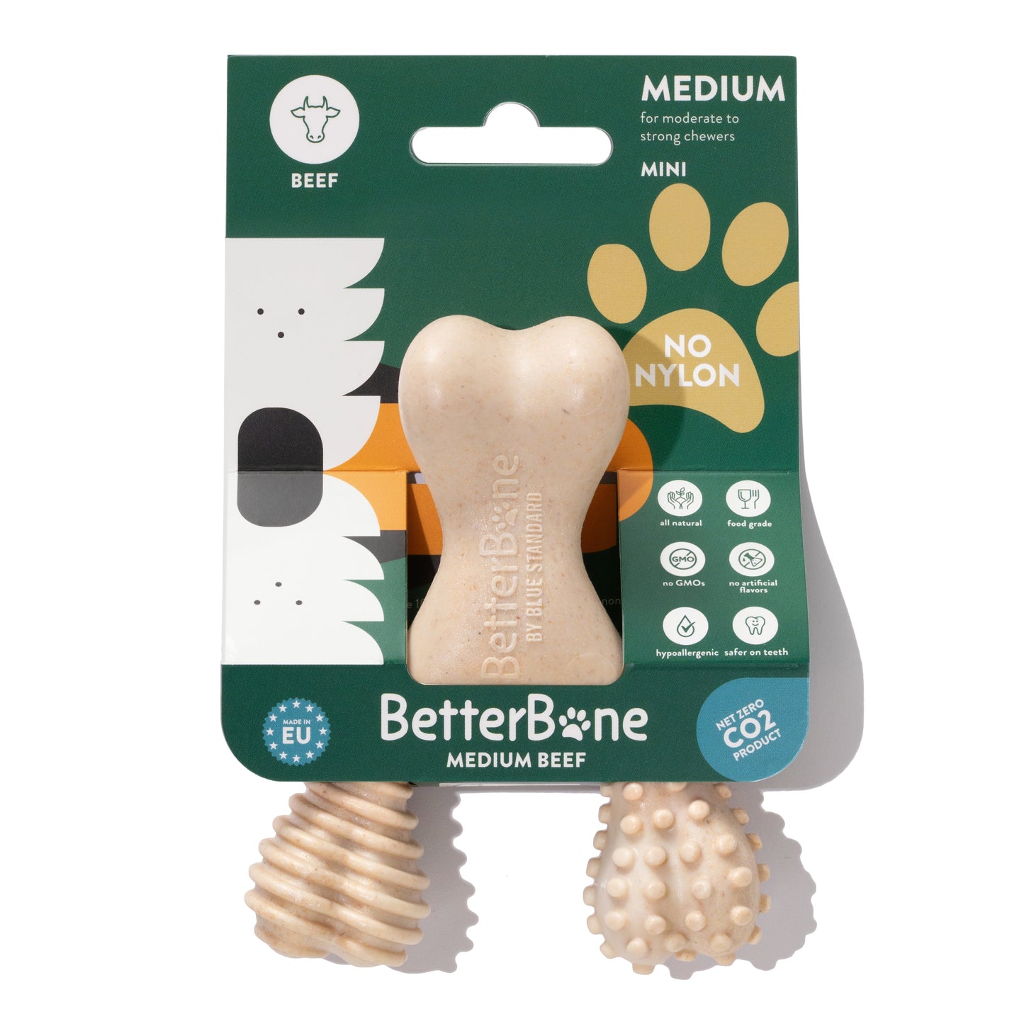 BetterBone MEDIUM Durability CHEW TOY: Perfect Chew for Everyday Chewers