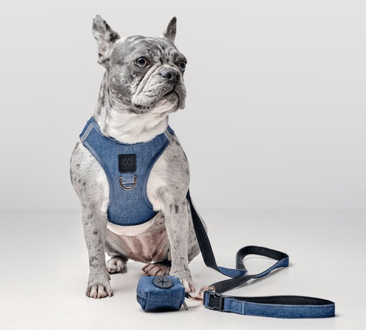 Poop Bag Holder - Denim