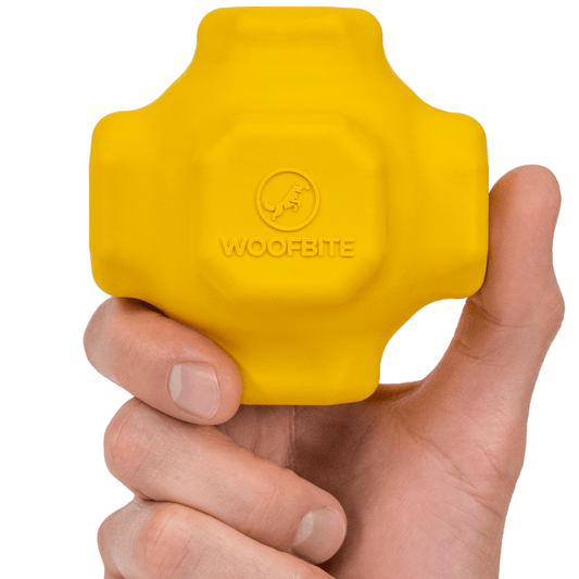 Jumping Jack Toy Unbreakable Dog Toy Heavy Duty Rubber for Aggressive Chewers Large Breeds