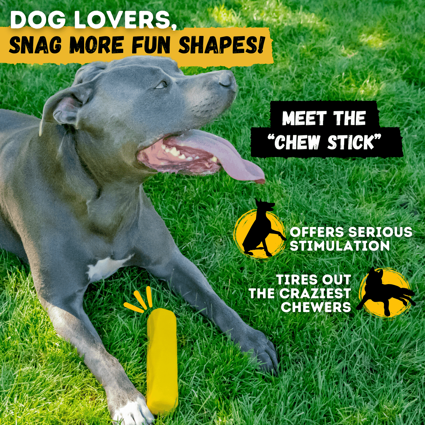 Woofbite Unbreakable Tug Ring Toy For Aggressive Chewers Durable Rubber For Large Dogs