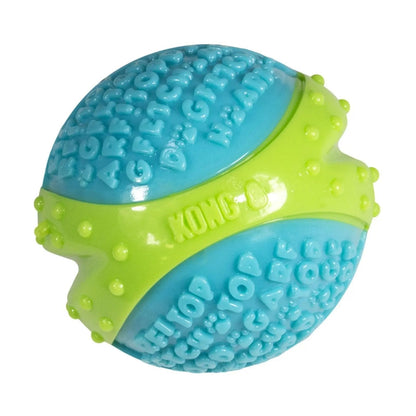 Kong Corestrength Large Green Dog Chew Ball Dental Care Fetch Toy for Dogs