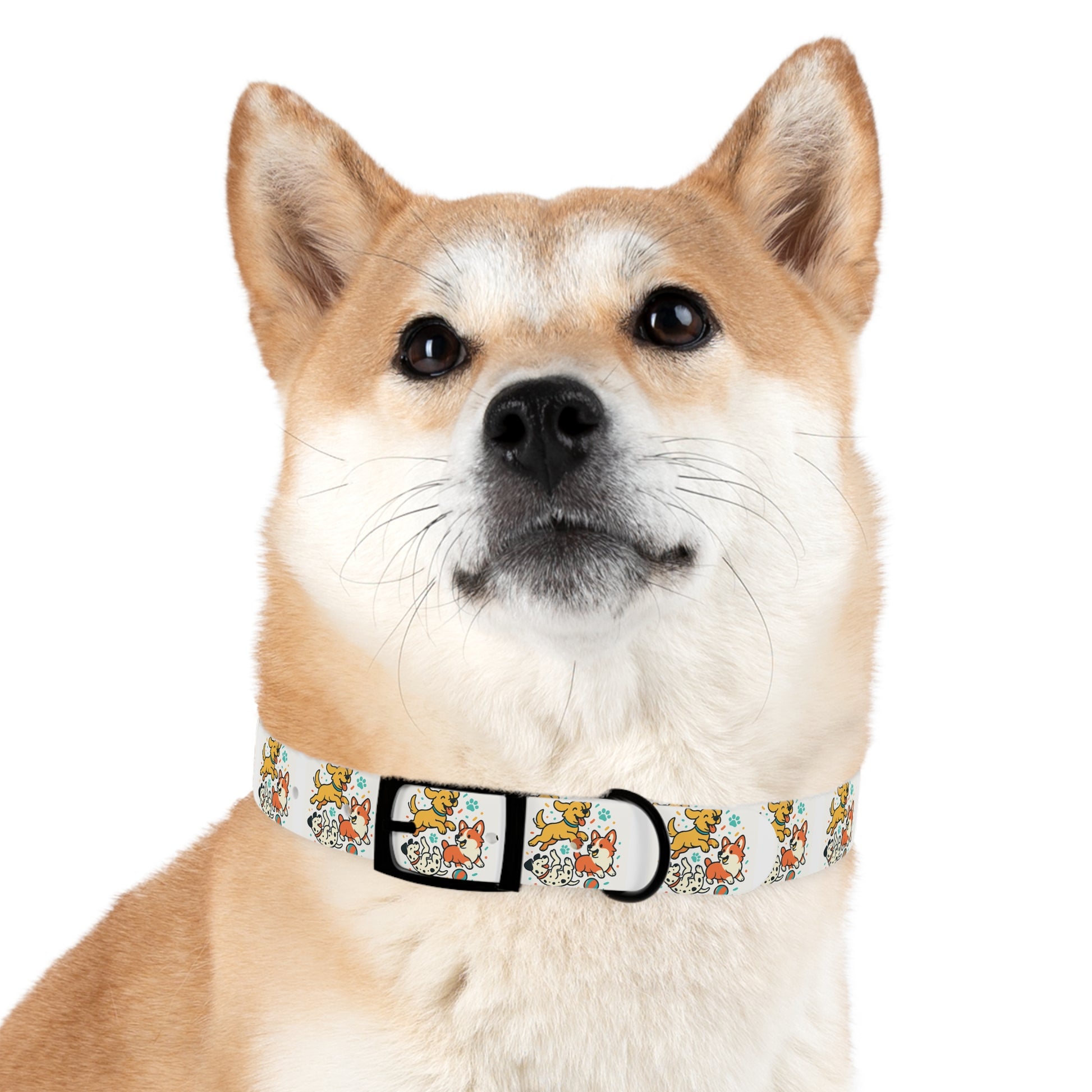 Dog Collar - Fun Dog Design- Premium TPU Material - Zoom Dog Shop