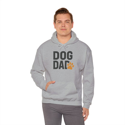 Dog Dad Hoodie – Casual Paw Print Pullover for Dog Lovers