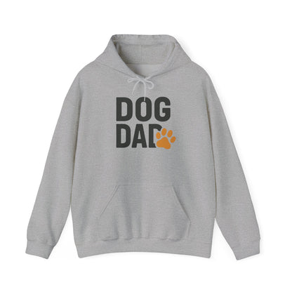 Dog Dad Hoodie – Casual Paw Print Pullover for Dog Lovers