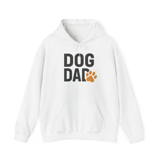 Dog Dad Hoodie – Casual Paw Print Pullover for Dog Lovers