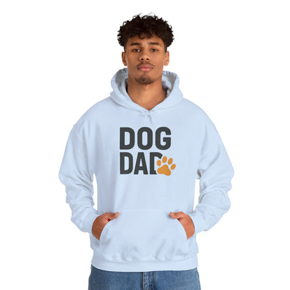 Dog Dad Hoodie – Casual Paw Print Pullover for Dog Lovers