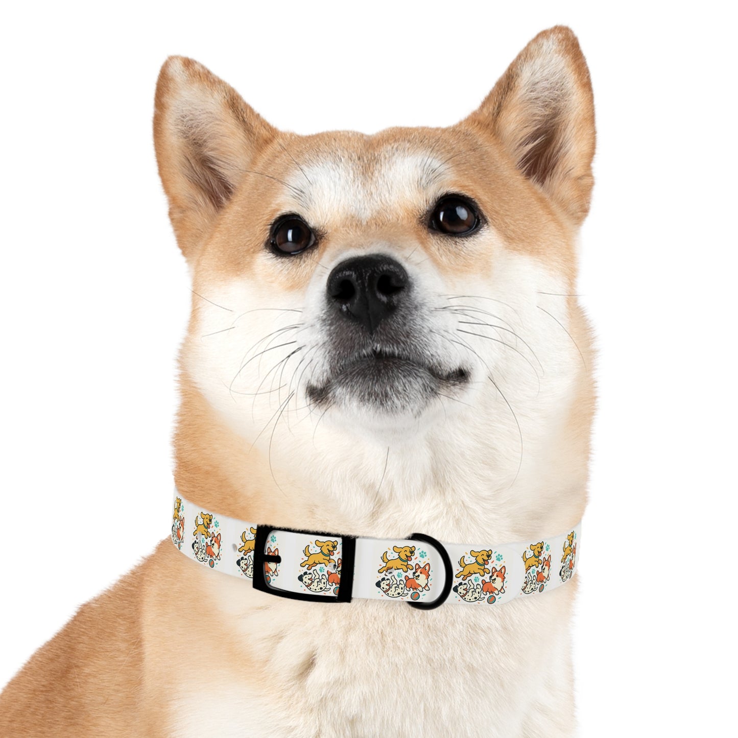 Dog Collar - Fun Dog Design- Premium TPU Material - Zoom Dog Shop