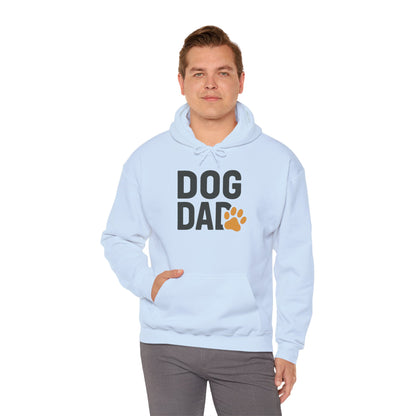 Dog Dad Hoodie – Casual Paw Print Pullover for Dog Lovers