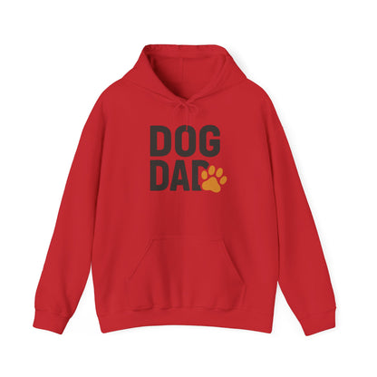 Dog Dad Hoodie – Casual Paw Print Pullover for Dog Lovers
