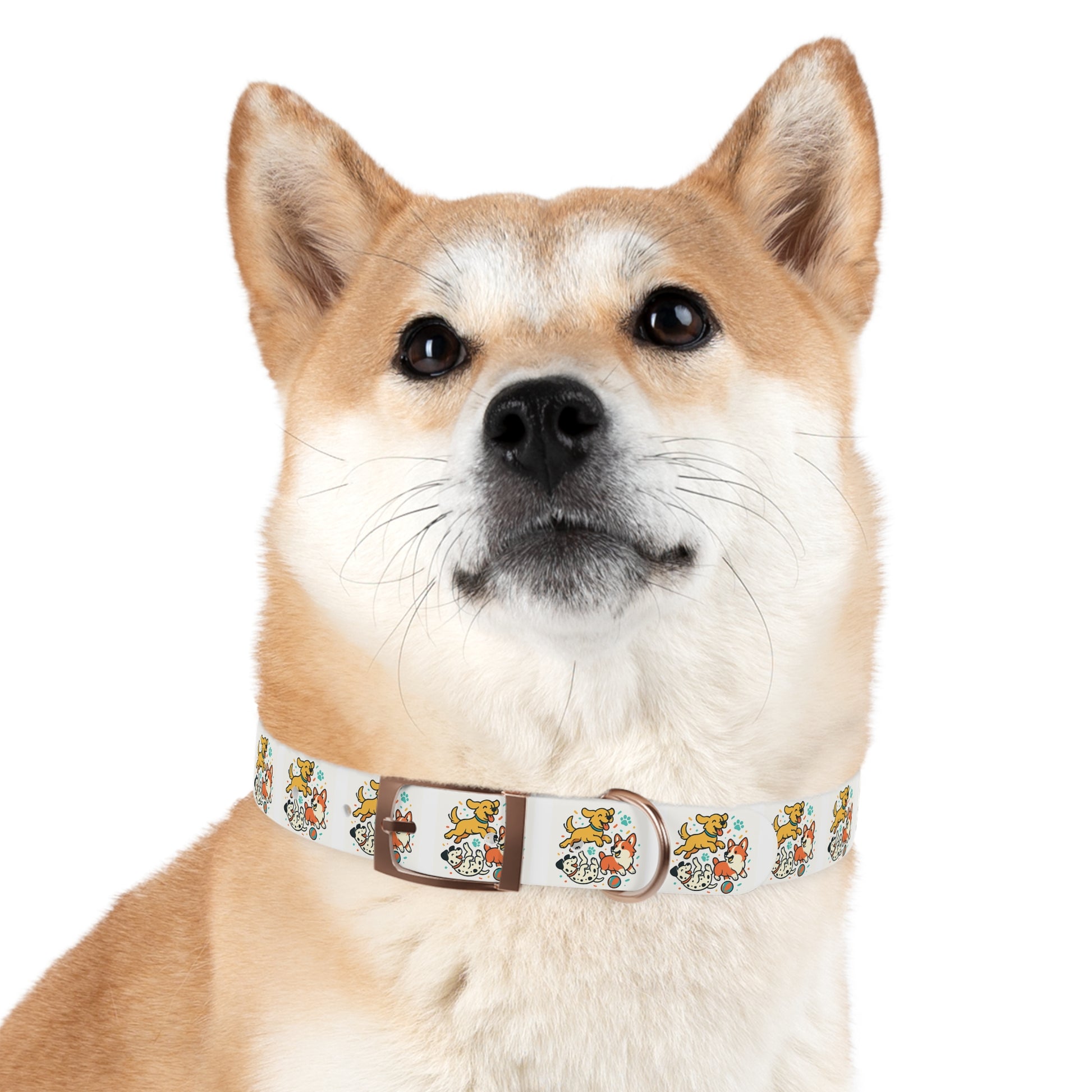 Dog Collar - Fun Dog Design- Premium TPU Material - Zoom Dog Shop