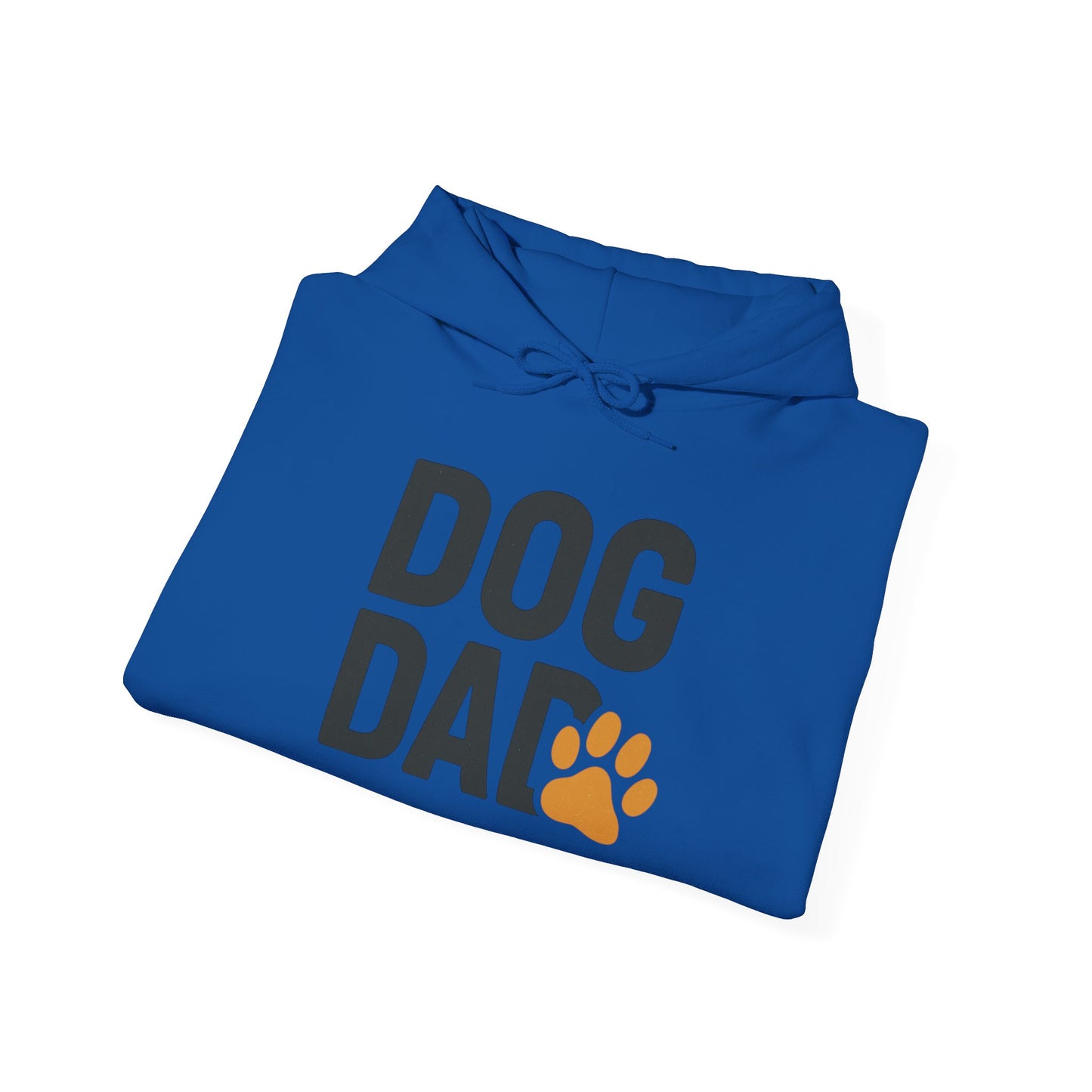 Dog Dad Hoodie Casual Paw Print Pullover For Dog Lovers