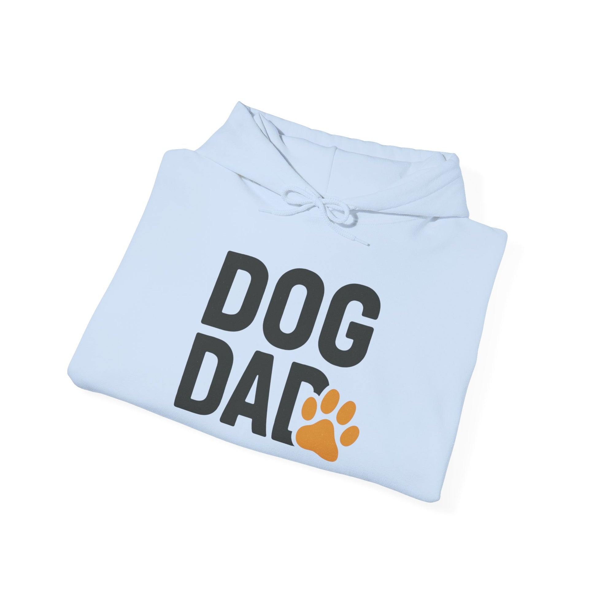 Dog Dad Hoodie – Casual Paw Print Pullover for Dog Lovers