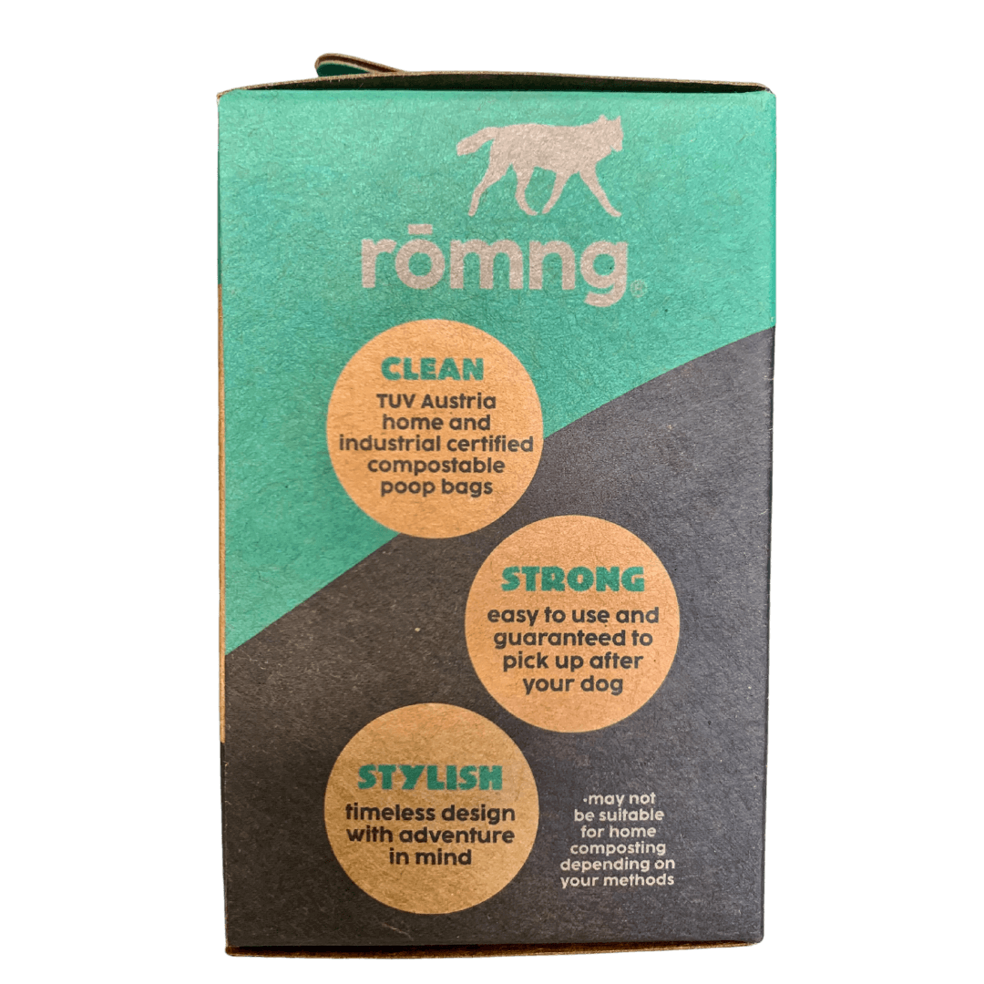 Compostable plant-based dog poop bags