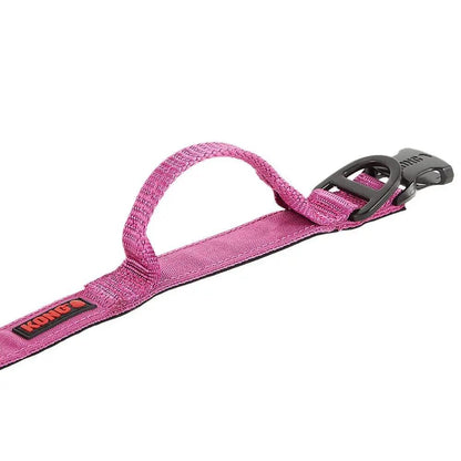 KONG Large Pink Dog Collar Ultra Durable Padded Handle Adjustable Control