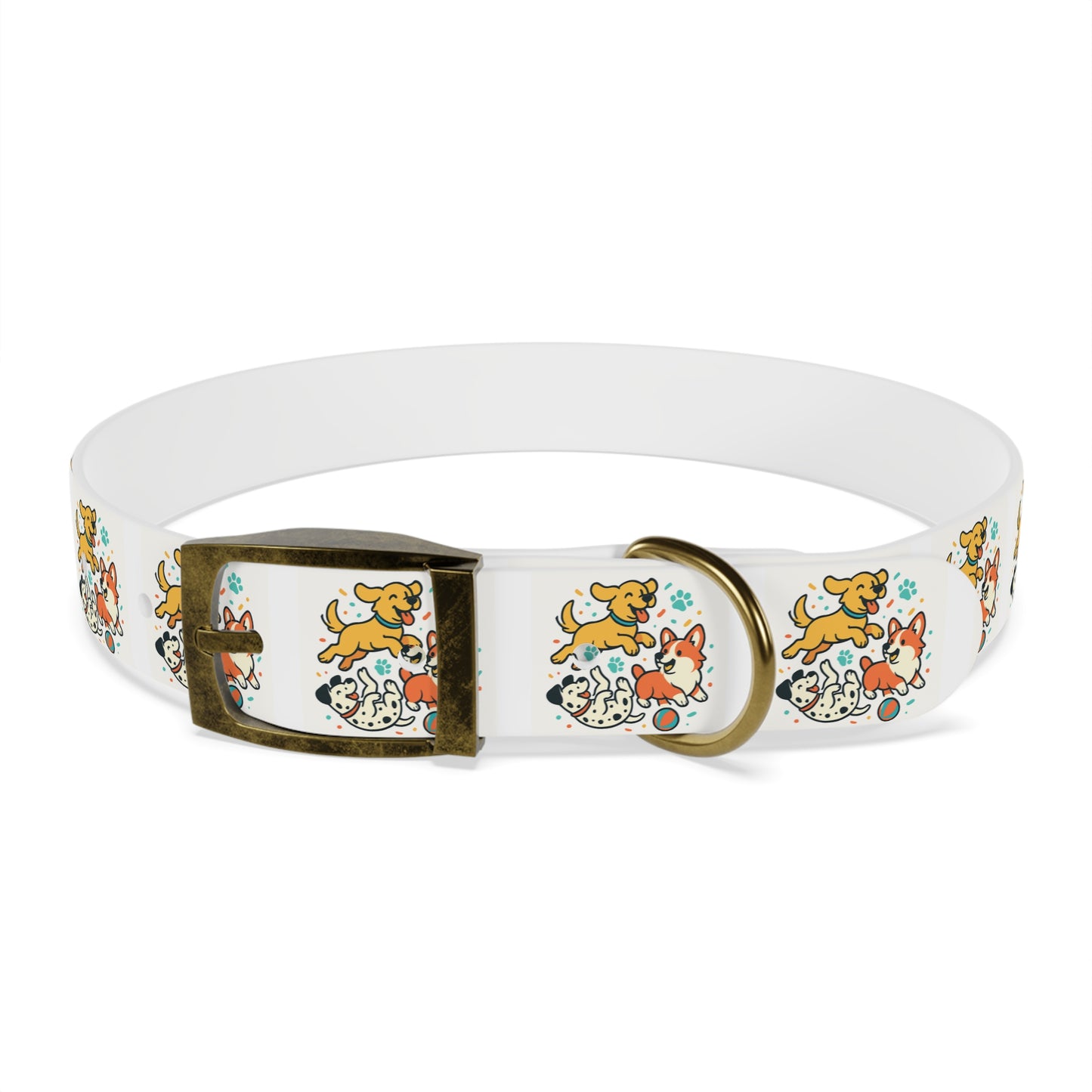 Dog Collar - Fun Dog Design- Premium TPU Material - Zoom Dog Shop