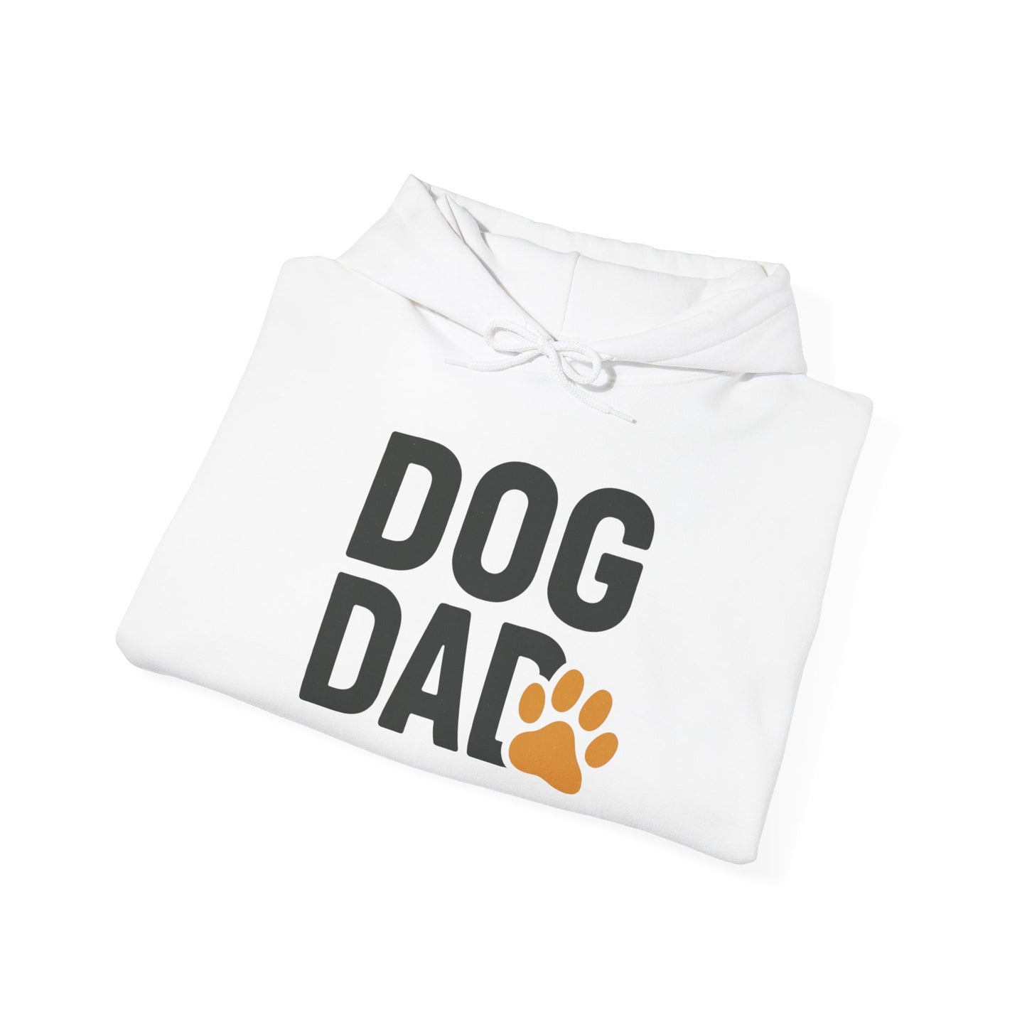 Dog Dad Hoodie – Casual Paw Print Pullover for Dog Lovers