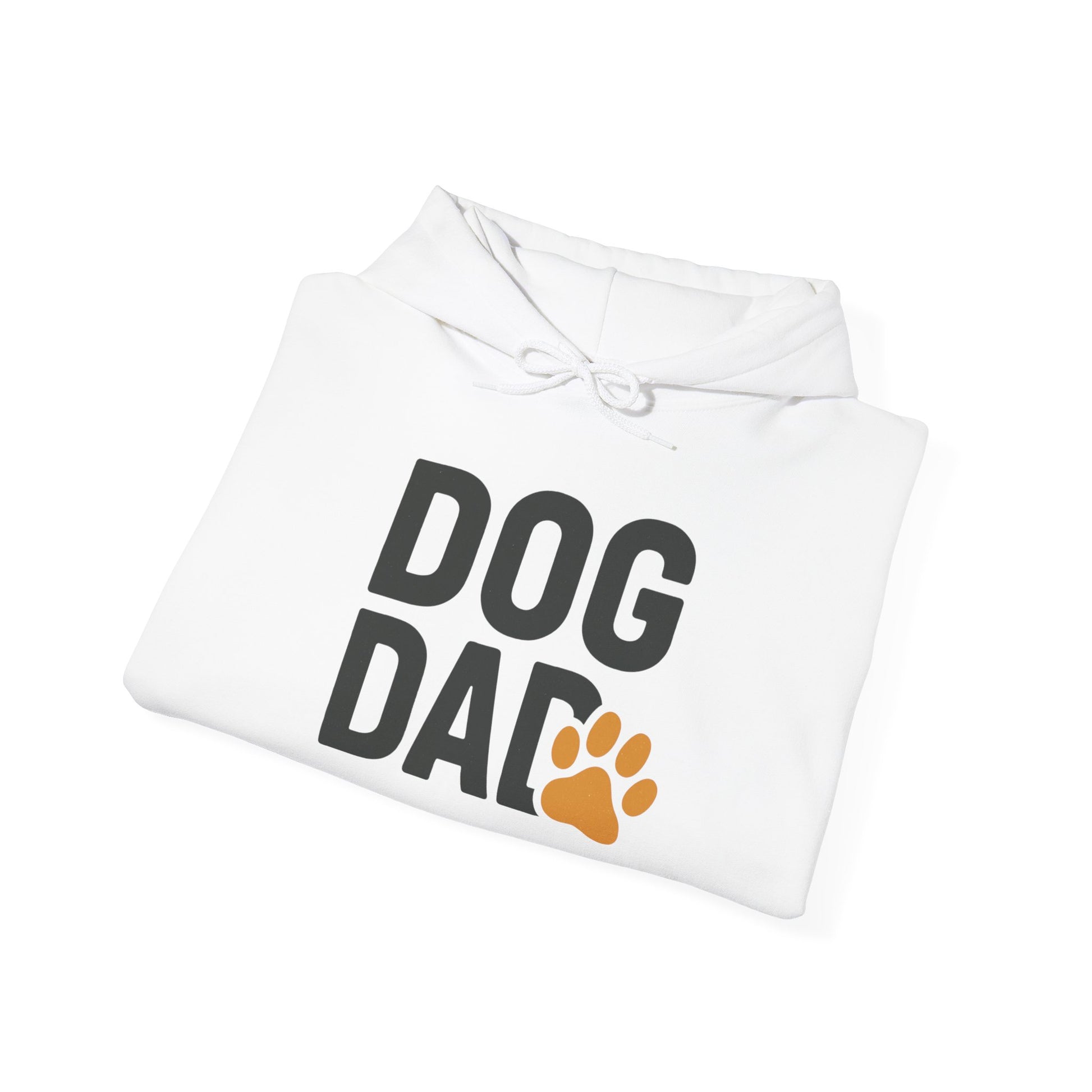Dog Dad Hoodie – Casual Paw Print Pullover for Dog Lovers