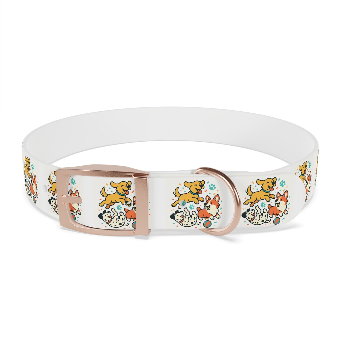 Dog Collar - Fun Dog Design- Premium TPU Material - Zoom Dog Shop