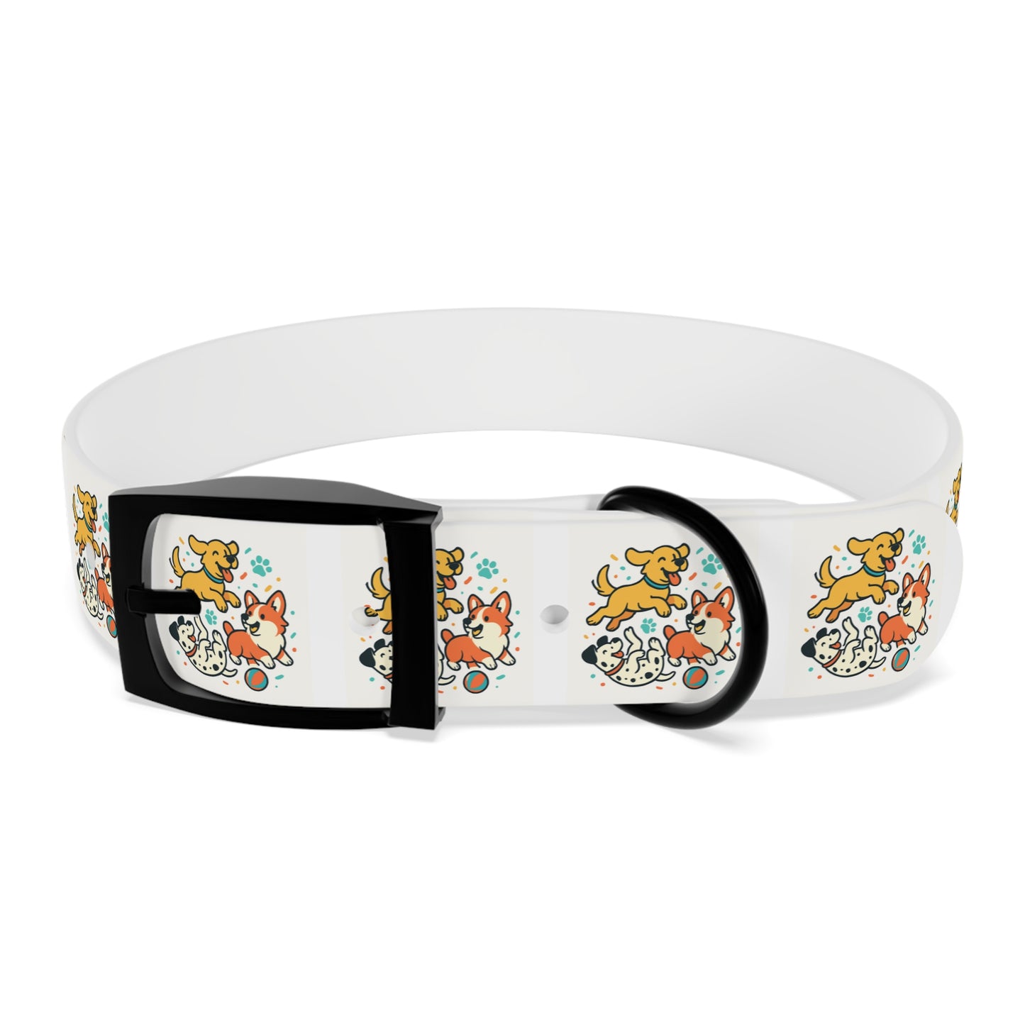 Dog Collar - Fun Dog Design- Premium TPU Material - Zoom Dog Shop