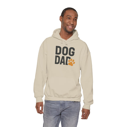 Dog Dad Hoodie – Casual Paw Print Pullover for Dog Lovers