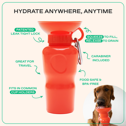 22oz Original Dog Travel Water Bottle
