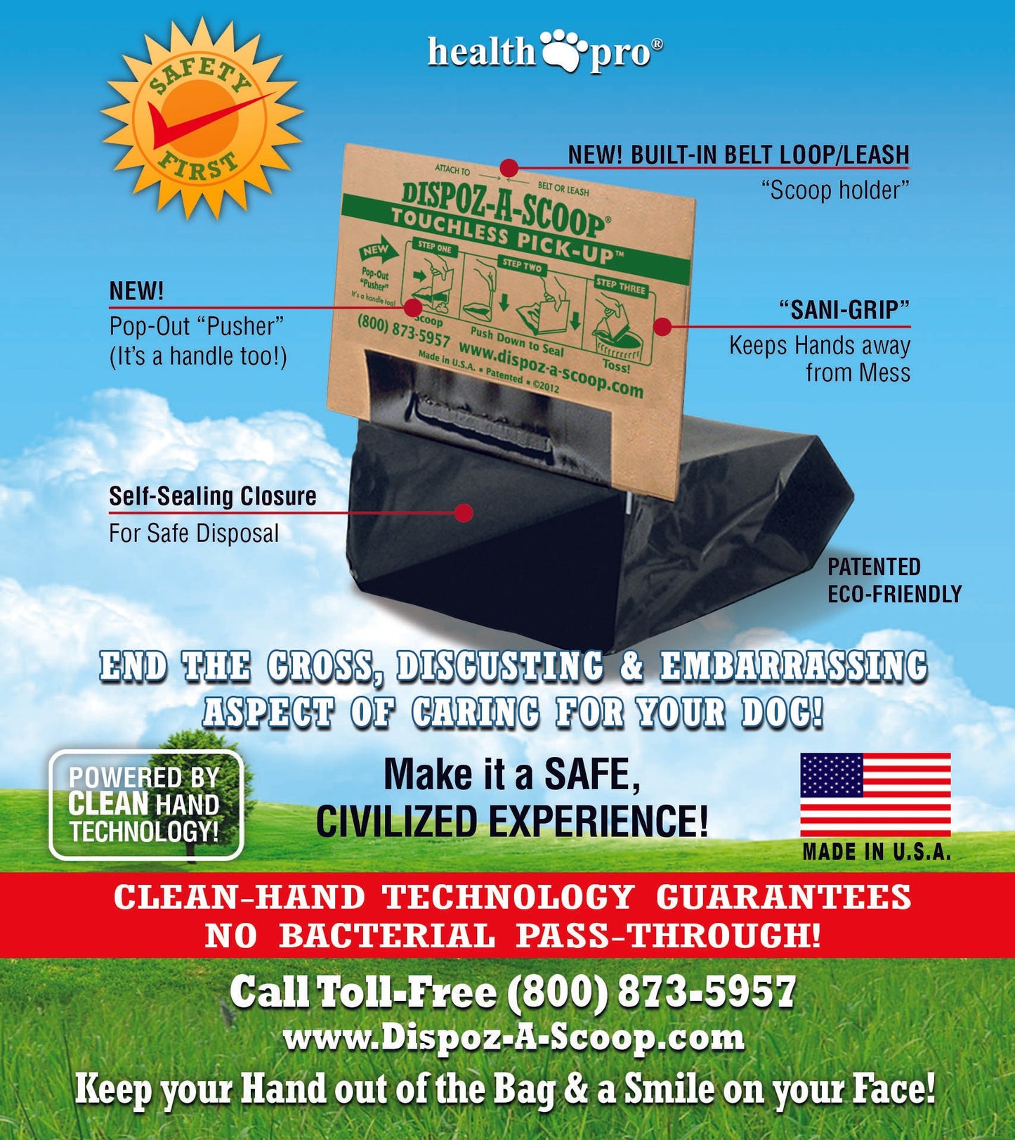 Dispoz-A-Scoop® 500-Pack System