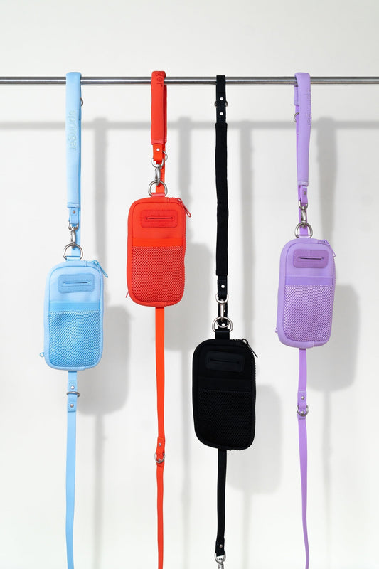 Original Neoprene Dog Walk Bag with Leash