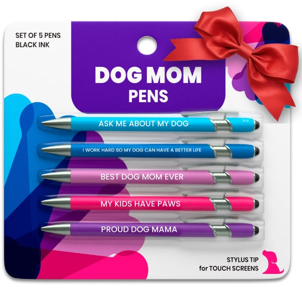 Dog-Themed Stylus Pen Sets & Refills