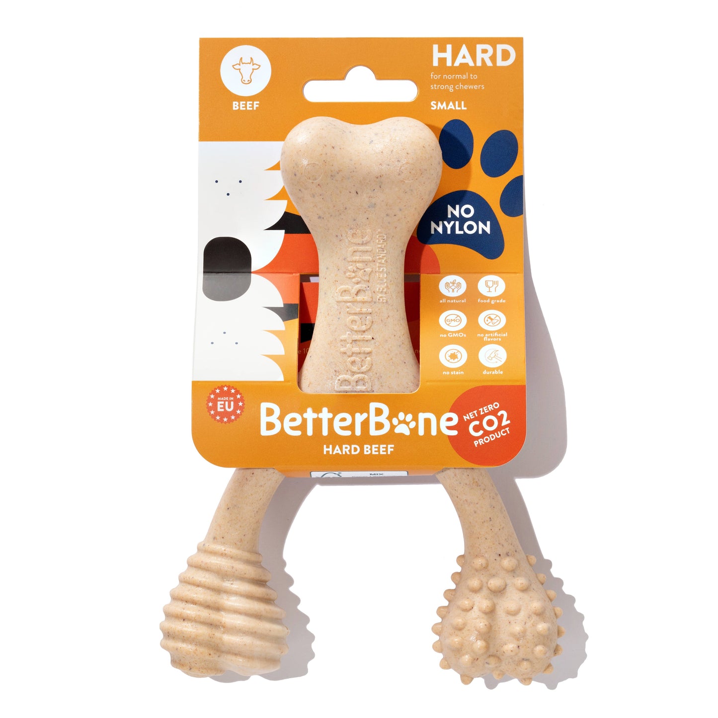 BetterBone HARD CHEW TOY: Natural Ingredients, eco-friendly & durable