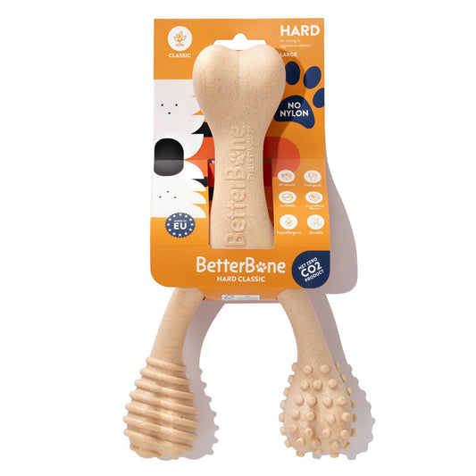 BetterBone HARD CHEW TOY: Natural Ingredients, eco-friendly & durable