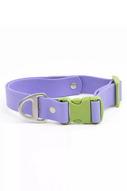 Lavender Garden Waterproof Dog Collar
