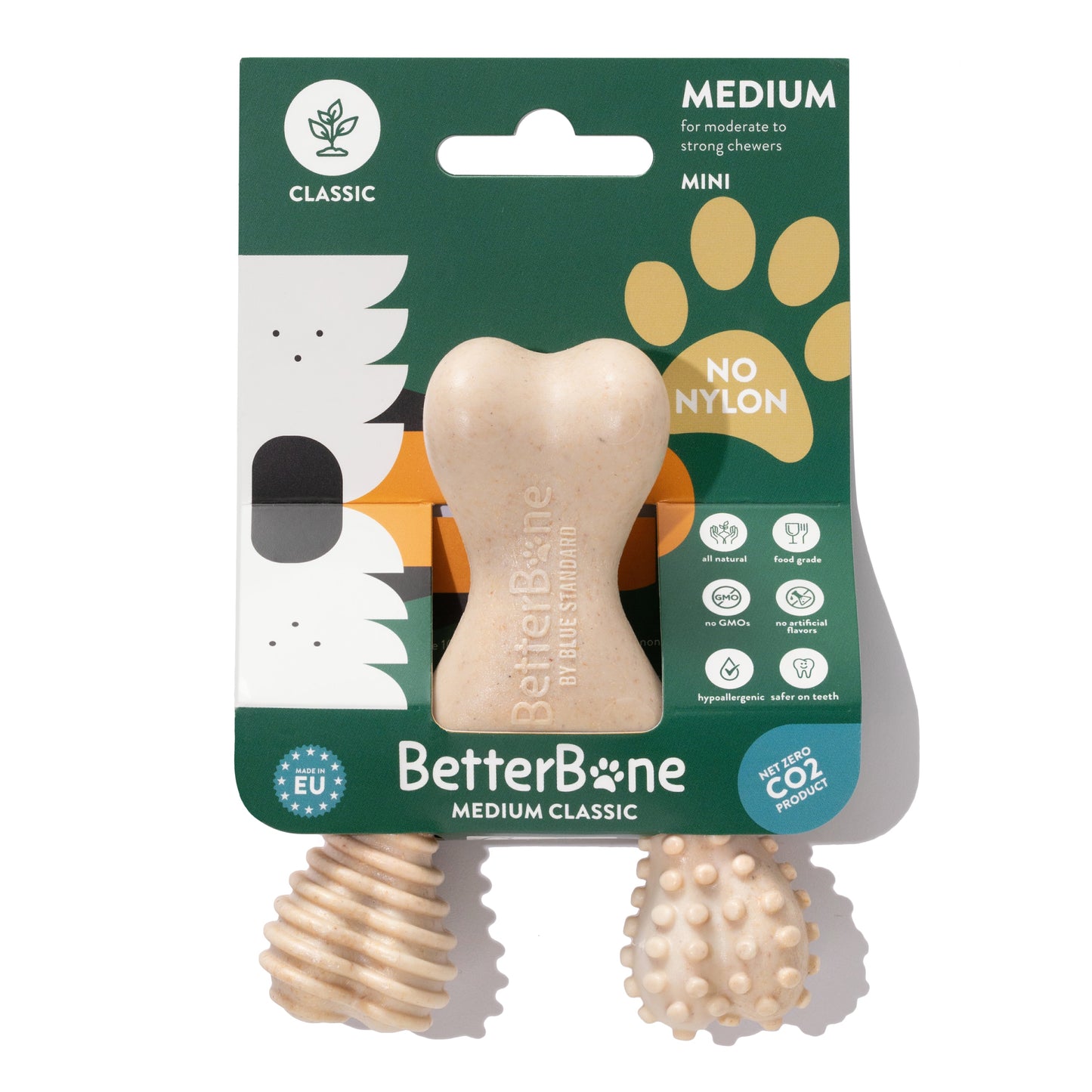 BetterBone MEDIUM Durability CHEW TOY: Perfect Chew for Everyday Chewers