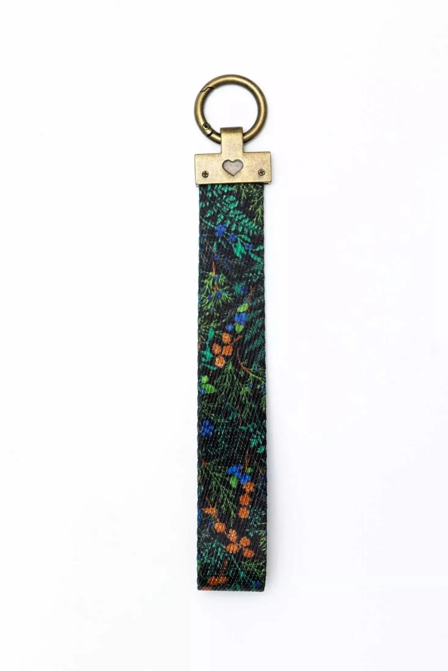 Magical Fern Forest Wristlet Keychain