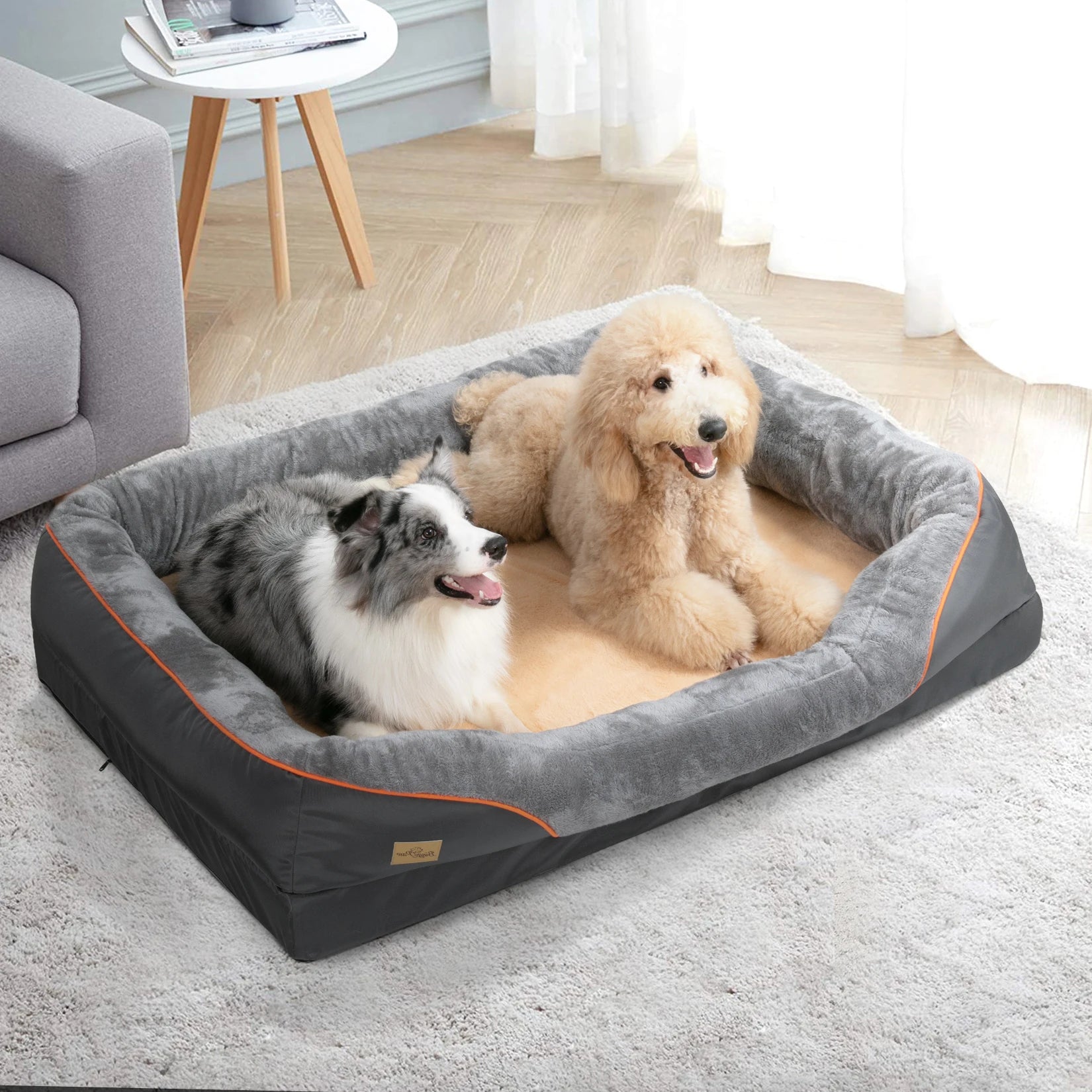 Dog Bed Soft Comfortable Anti-Allergy Warm Fleece L, XL, 2XL