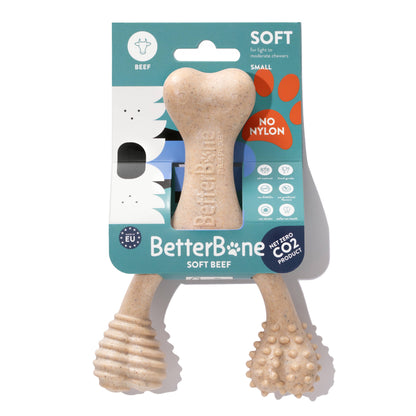 BetterBone SOFT Durability CHEW TOY: Natural Ingredients, Perfect for Teething Puppies, Senior Dogs