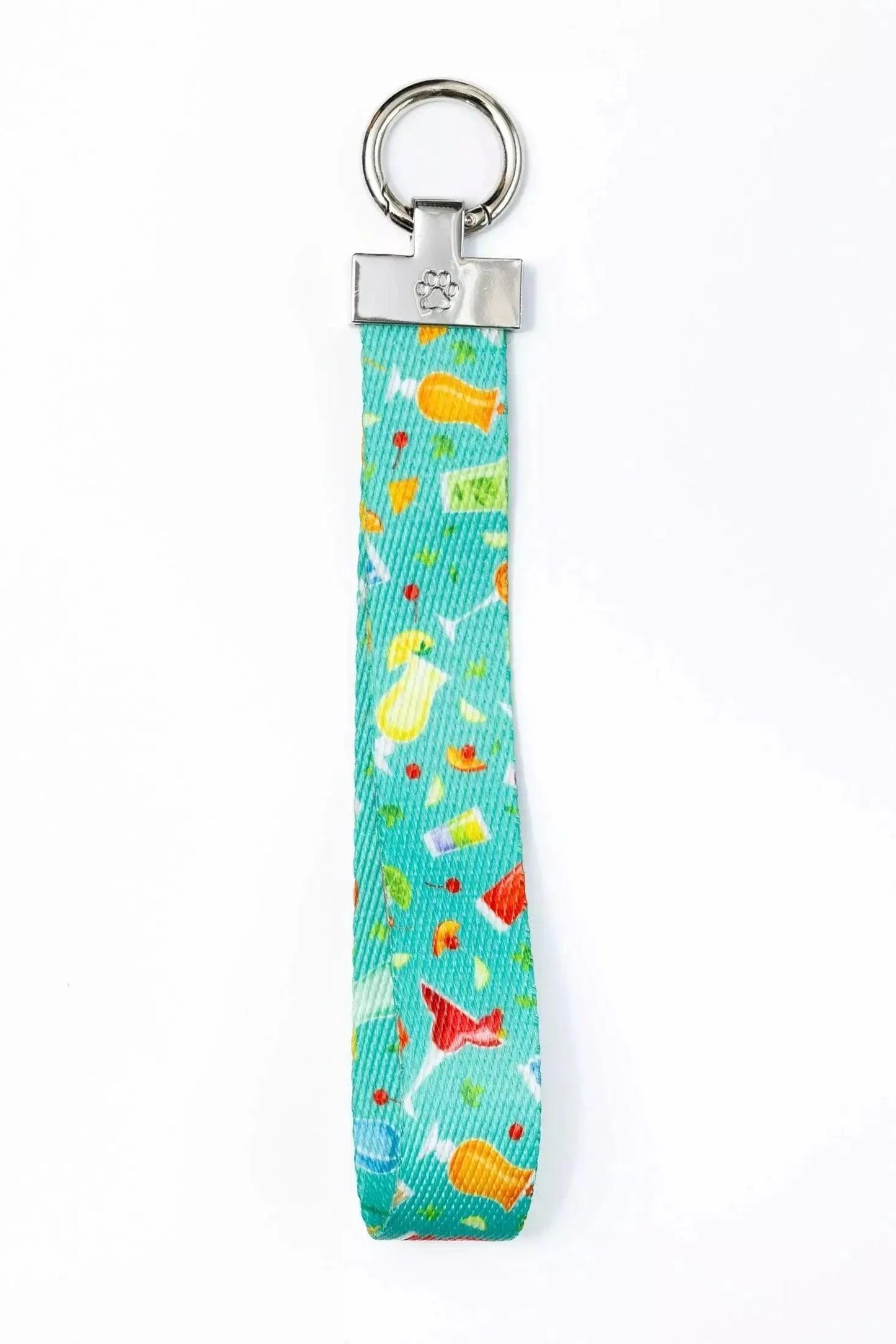 Seaside Sips Wristlet Keychain