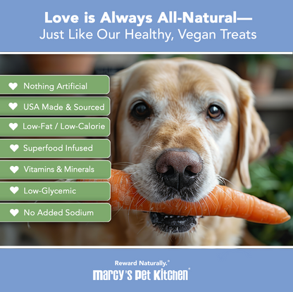 Marcy's Pet Kitchen® - 'On-The-Go' All-Natural, Vegan Veggie Biscuit