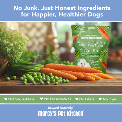 Marcy's Pet Kitchen® - 'On-The-Go' All-Natural, Vegan Veggie Biscuit