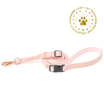 3-in-1 City Dog Leash - Blush