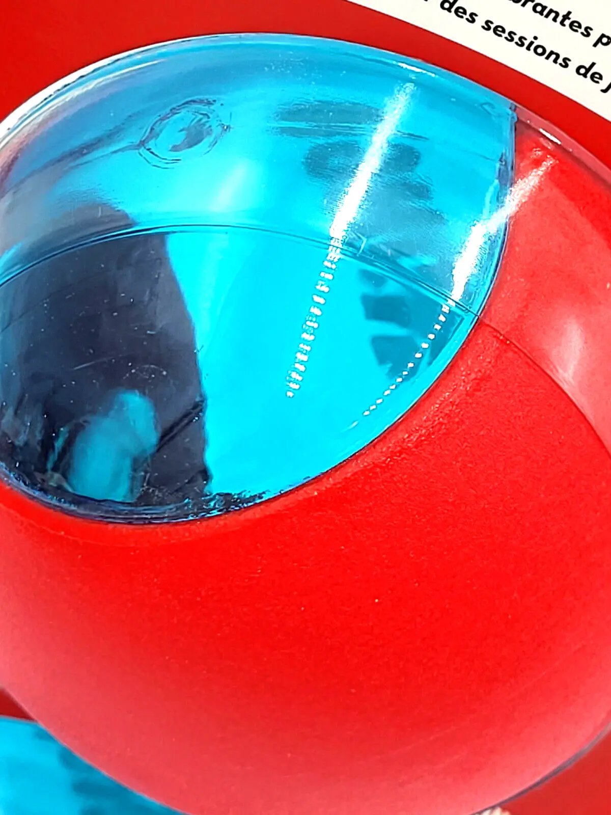 KONG Squeezz Action Ball Red 2 Count Large Squeaky Dog Fetch Toy 3"