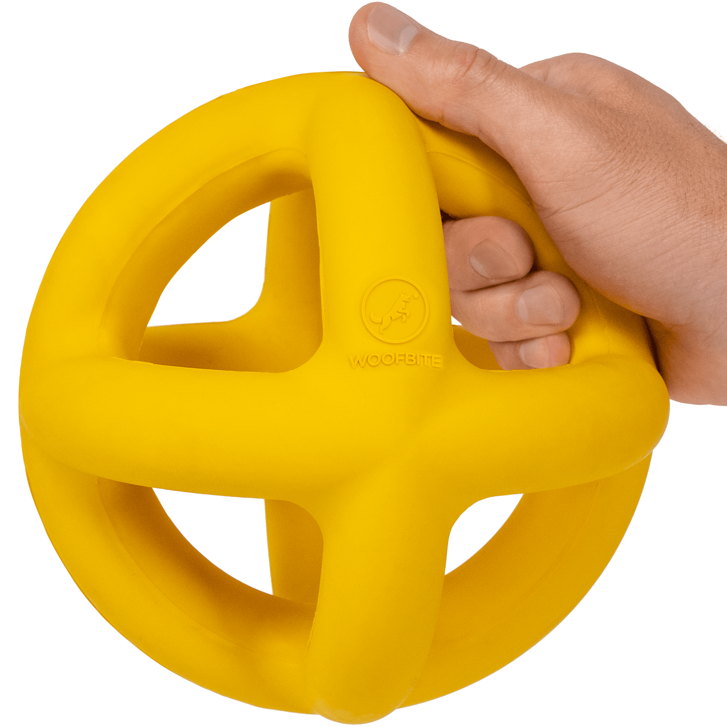 Giant Ring Ball Dog Toy Industrial Strength Rubber For Aggressive Chewers