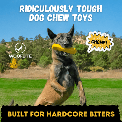 Power Stick Toy Aggressive Chewers Unbreakable Durable Heavy Duty Rubber For Large Dogs