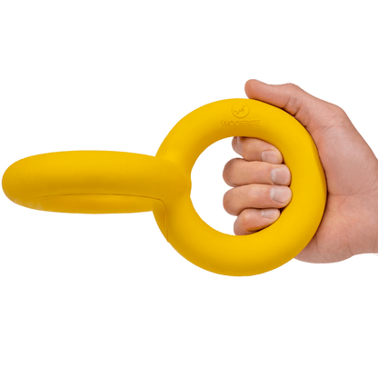 Woofbite Unbreakable Tug Ring Toy For Aggressive Chewers Durable Rubber For Large Dogs